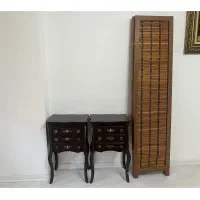 میز عسلی همراه با پارتیشن