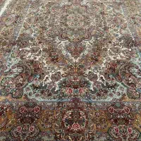 فرش دستباف جفت ۹ متری طرح سالاری کد 30-66