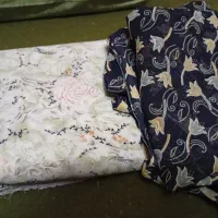 پارچه ی چادررنگی و پارچه ی لباسی
