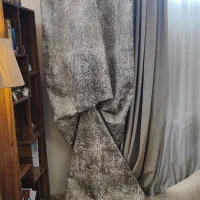 دستک پرده پتینه جنس مخمل