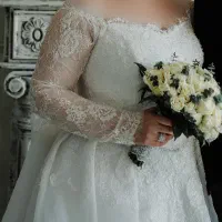 لباس عروس دانتل فرانسه