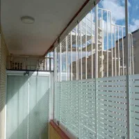 شیشه جام بالکنی و تراس پوش سکوریت تاشو