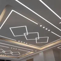 اجرای لاین نوری مدرن و هوشمندسازی ساختمان