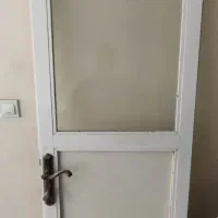 درب الومینیومی سرویس. درب ضد سرقت آهنگی