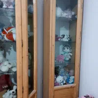 بوفه چوبی|بوفه، ویترین، کنسول|نیشابور, گمنام غربی|دیوار