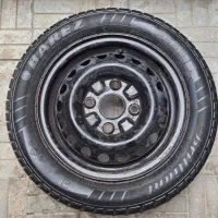 لاستیک به همراه رینگ پرایدی