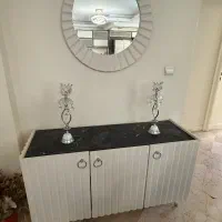 ۲ عدد شمعدانی کریستال