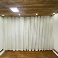 پارچه پرده تور ساده و شاین