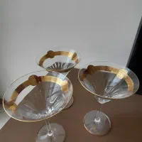 جام کریستال اروپایی بسیار زیبا ورساجه