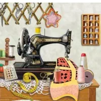 خیاط خانم(وسط کار یا وردست)