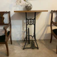 میز کنسول پایه چرخ قدیمی