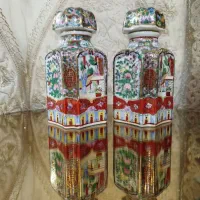 ظروف انتیک وقدیمی گل مرغی