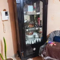 بوفه چوبی درحدنو هالوژن دار