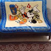 یک عدد پتو بچه گانه نو طرح میکی موس