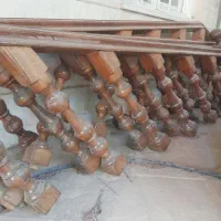 نرده چوبی راه پله