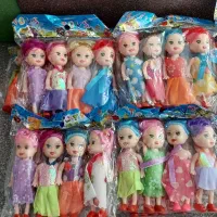 عروسک باربی ۴ تایی فرشته ۱۰ سانتی