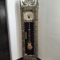 ساعت دیواری و بوفه طرح برنز برنج