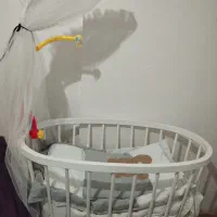 کریر نوزاد ،گهواره همراه با تشک ،و روروئک بچه