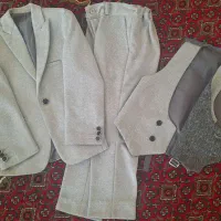 کت و شلوار بچگانه از ۳ سال تا ۷ سال ۳تیکه