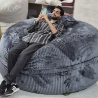بین بگ (مبل شنی)سایز ۱۶۰مبل راحتی مخمل کبریتی