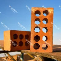 آجر سفال۷سانت/اجرسفال قرمز/آجرده سوراخ زحمتکشان