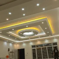 گچکاری،گچبری،کناف،لاین نوری،گچ کاری
