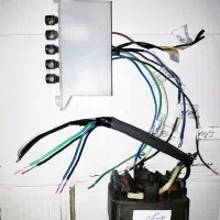 موتور و کلید فشاری هود زیر کابینتی بیمکث