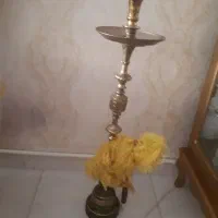 قلیون برنجی بزرگ کنده کاری شده پرتقال معاوضه