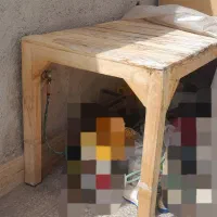 میز اتو چوبی یا تخت چوبی
