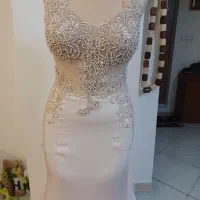 لباس مجلسی دانتل مروارید دوز،سایز ۴۲ ، ۴۴