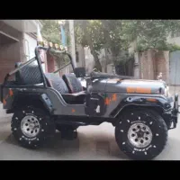 جیپ آمریکایی ۶ سیلندر ۴۲۰۰ سی سی عروسک