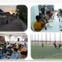 مجتمع تفریحی و سالن‌ جهت برگزاری مراسم و افطاری