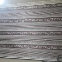 پرده زبرا کاملا تمیز 2متر  در 2