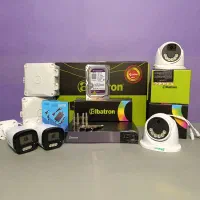 پک 4 دوربین مداربسته میکروفن دار برند آلباترون