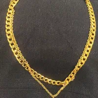 گردنبند دو زنجیره