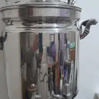 سماور مجلسی بیست لیتری و وسایل آشپزخانه