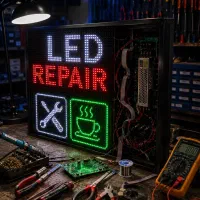 تعمیرات تخصصی تابلوهای LED