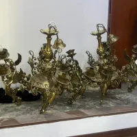 خریدوفروش لوسترهای برنزی و(آبکاری)
