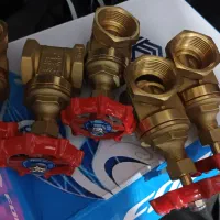 شیر فلکه ای برنجی