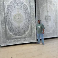 فرش ۱۲۰۰شانه کالکشن دل آرام تراکم۳۶۰۰نخ پنبه