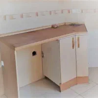 کابینت آشپزخانه ورق گالوانیزه درب ام.دی.اف