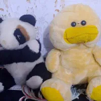 دو عدد خرس و میز اتو