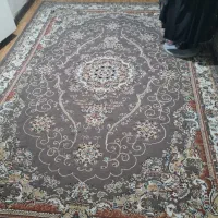 فرش ۶ متری قهوه ای کارکرده ۷۰۰ شانه نگین تهران