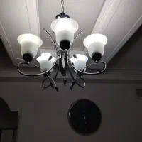 لوستر پنج شاخه زیبا