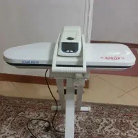 چرخ گلدوزی با اتو پرس