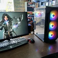 سیستم i7 مادربرد z asus گرافیک ۸گیگ