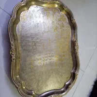 سینی برنجی قدیمی