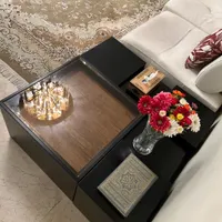میزجلومبلی به همراه سه عدد میز عسلی|مبلمان خانگی و میز عسلی|تهران, ایران|دیوار