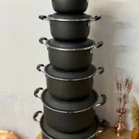 ظروف قابلمه و ماهیتابه میلاد/رنگی/ساده/معاوضه