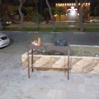 منقل کبابی ایستاده